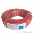 Isolamento de polietileno reticulado AWM3266 16# fio vermelho
